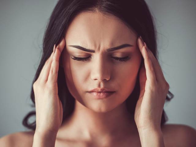Tlakové body přinášející úlevu při paralyzující migréně